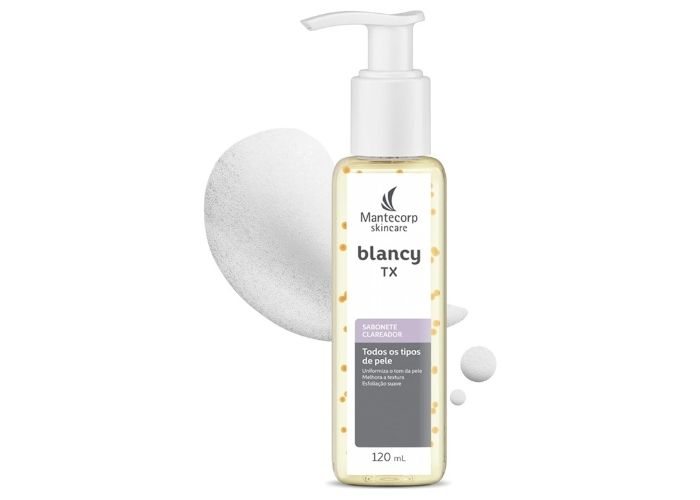 Sabonete Líq. Facial Clareador Manchas e Melasma Blancy Tx – 120ml