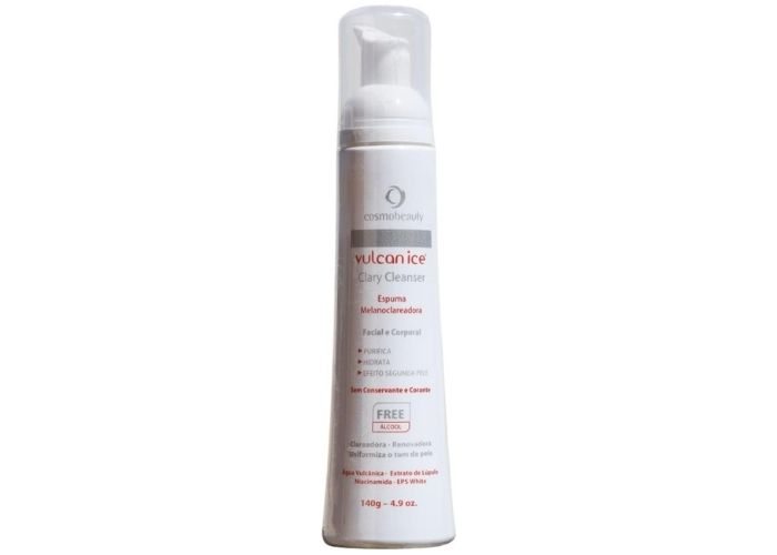 Vulcanice Clary Cleanser Espuma Melano Clareadora Comobeauty Vulcanice Clary Cleanser Espuma Melano Clareadora Comobeauty