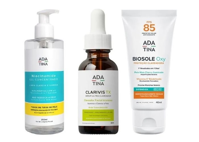 Kit Melasma e Correção de Tom de Pele – Produto para Melasm Ada Tina